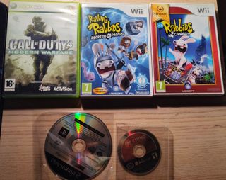 Lote de 13 Videojuegos: 10 Wii , 3 variados.