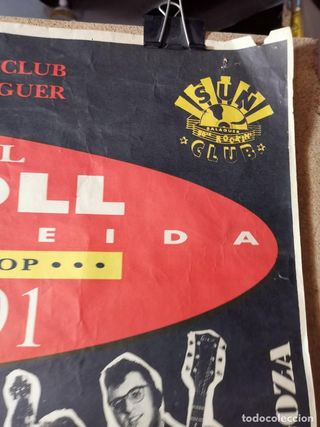 Cartel Rock 'n' Roll Balaguer 1991