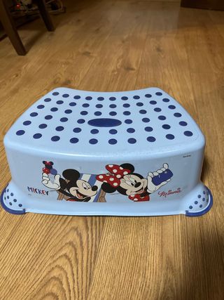 Taburete infantil Mickey y Minnie