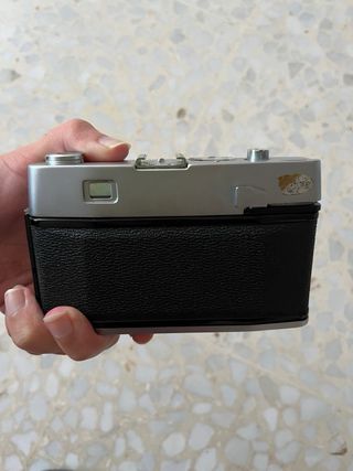 Cámara telemétrica Petri 7S Negra