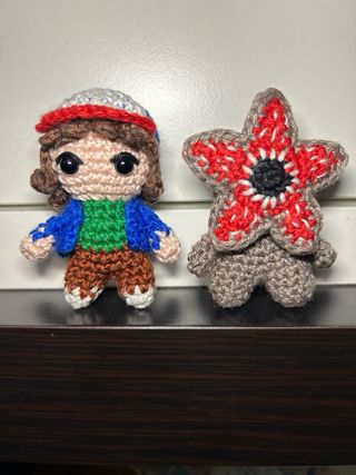 Amigurumi de Dustin de Stranger Things