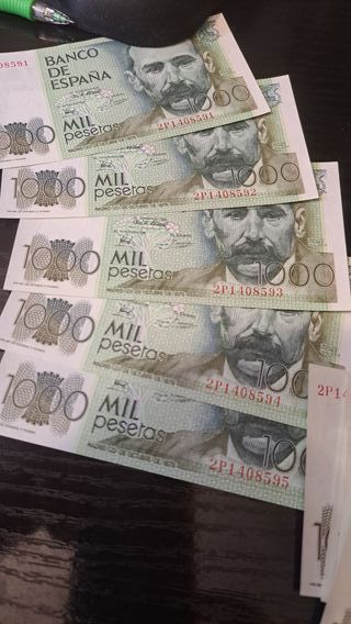 Billetes 500 Pesetas El Banco de España