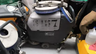 Fregadora industrial