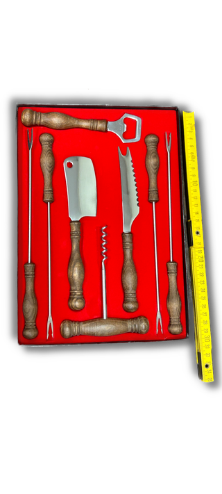 Set Fondue Fiesta Barbecue 8 Pezzi