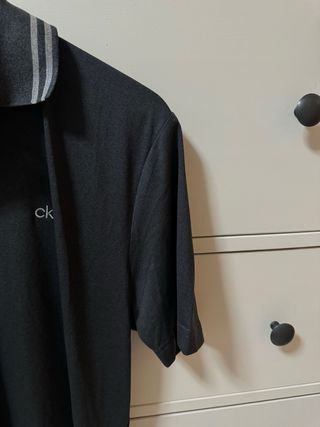 Polo Calvin Klein Golf Gris