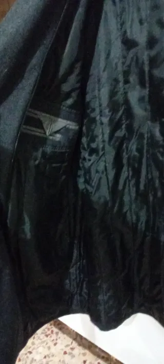 Abrigo Lana Gris Talla 52