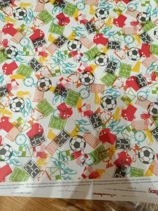 Colección Papeles Football Star 12x12