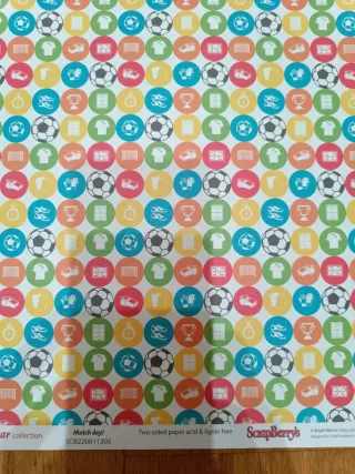 Colección Papeles Football Star 12x12