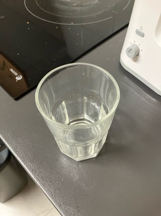 6 Vasos de Vidrio Transparentes