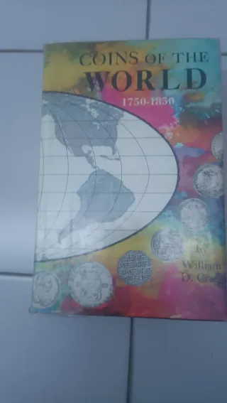 Libro monedas. Coins of the world 1750-1850