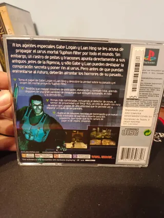 Syphon Filter 3 PS1 PAL ESP 🇪🇸 impoluto