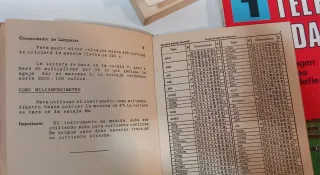 Antiguos libros de electrónica TV y radio