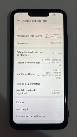 Huawei Mate 20 Lite