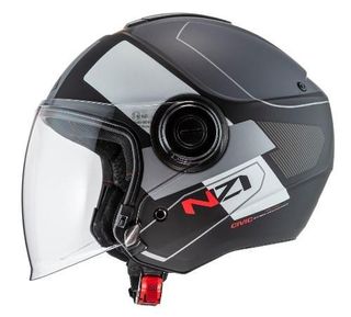 Casco Nzi Civic Conquest Negro/Gris Mate