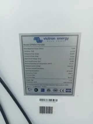 Panel Solar Victron 175W SPM041751200