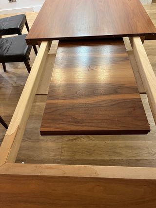 Mesa Comedor Extensible Madera