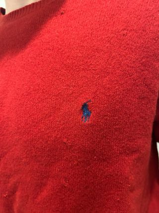 Jersey Polo Ralph Lauren Rojo