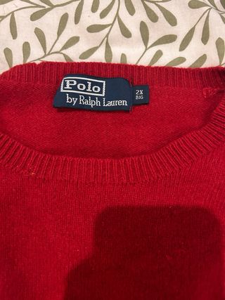 Jersey Polo Ralph Lauren Rojo