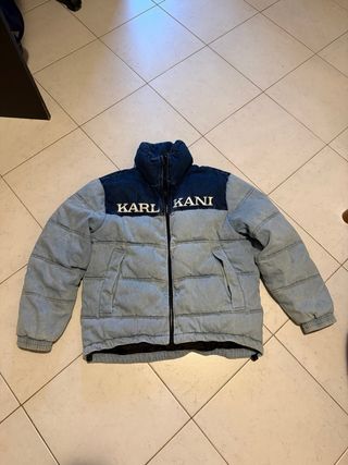 Piumino Karl Kani Denim Blu/Grigio