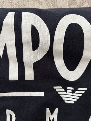 Camiseta Emporio Armani Azul Oscuro