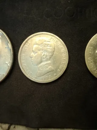 Monedas de plata