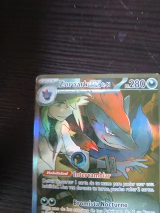 Carta Pokémon Zoroark EX de N 185/159