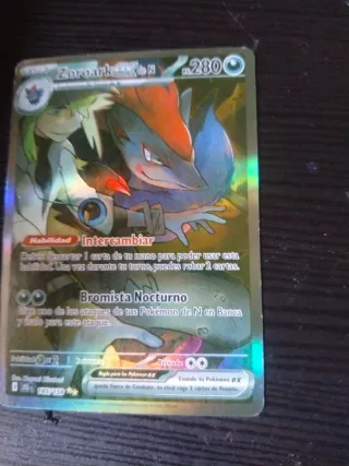 Carta Pokémon Zoroark EX de N 185/159