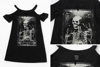 Vestido Gótico Calavera