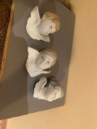 Cabecitas de ángel Lladro