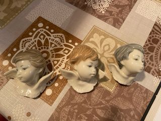 Cabecitas de ángel Lladro