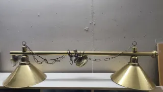 Lámpara colgante para mesa de billar