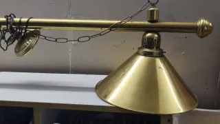 Lámpara colgante para mesa de billar