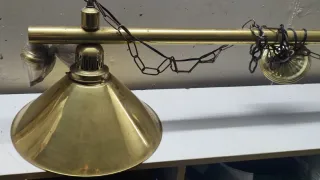 Lámpara colgante para mesa de billar