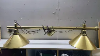 Lámpara colgante para mesa de billar