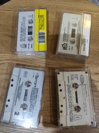 Lote 4 Cintas Cassette Infantiles