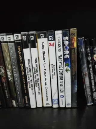 Juegos PC en fotos, pregunten precios y disponibe