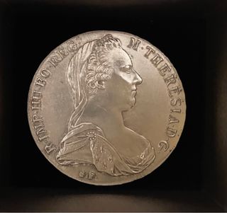 Moneda de plata M. Theresia D.G.