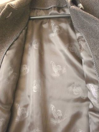 ABRIGO de Lana Angora Cachemir - Talla 44 de Mujer