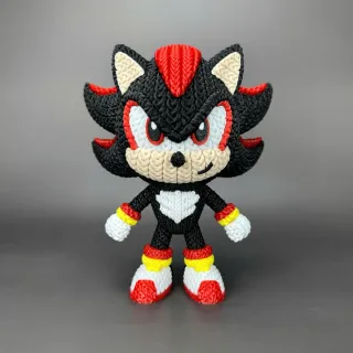 Figura 3D Shadow negro