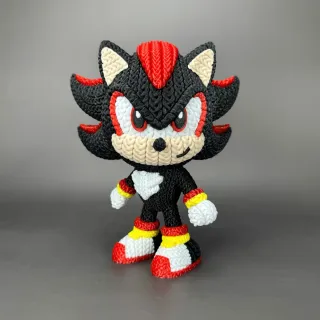 Figura 3D Shadow negro