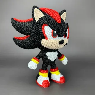 Figura 3D Shadow negro