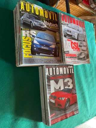 Collection revistas Automóvil