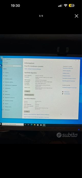 Mini PC Fujitsu Q956 i5 3GHz SSD 256GB RAM 8GB