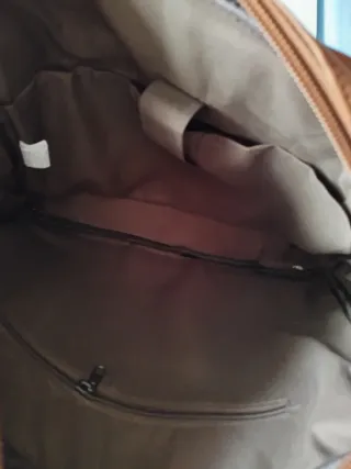 Bolsos de piel sintética marrones