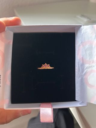 Collar y Anillo Pandora Infinito y Corona