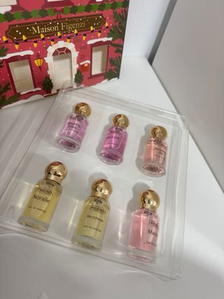 Caja 6 perfumes viaje Figenzi