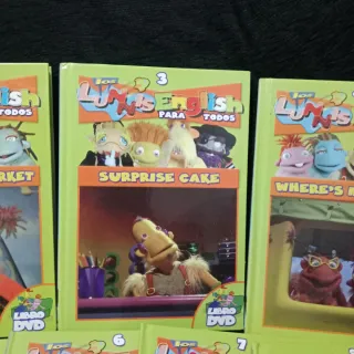 Lote de libros de lunnis english