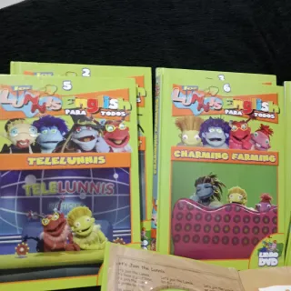 Lote de libros de lunnis english