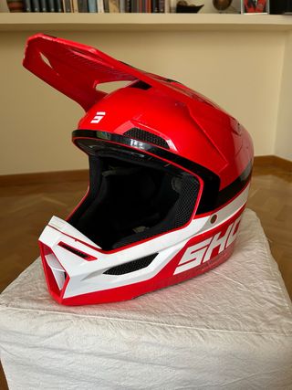 Casco SHOT Enduro/Motocross Talla L Rojo