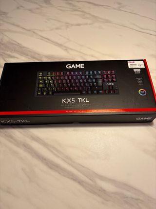 Teclado Gaming Mecánico GAME KX5-TKL RGB